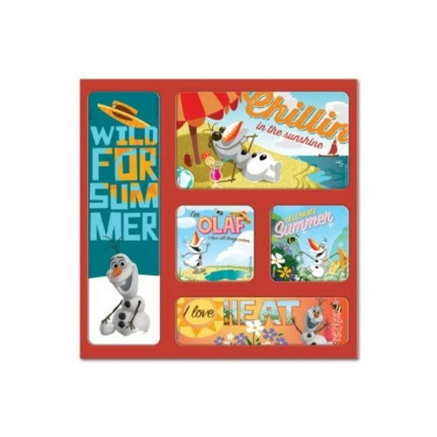 National Design Disney Olaf Magnet Memories in Film Bag 5-Pack National Design Disney Olaf Magnet Memories in Film Bag 5-Pack